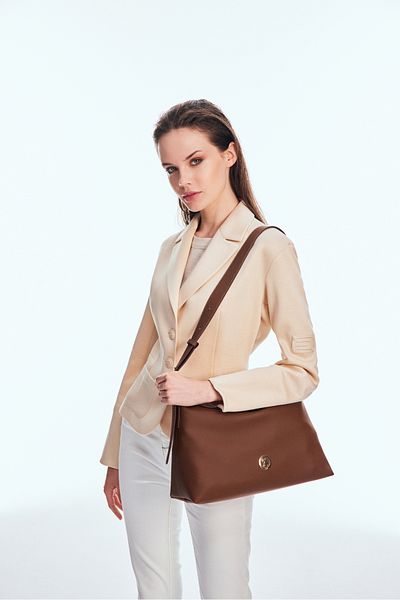 U.S. Polo Assn. Geantă de umăr pentru femei A.Brown-A.Brown Us24632