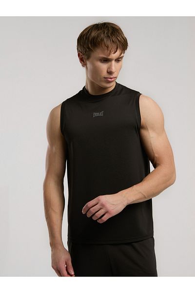 EVERLAST قميص رجالي أسود من Everfit Training Essentials
