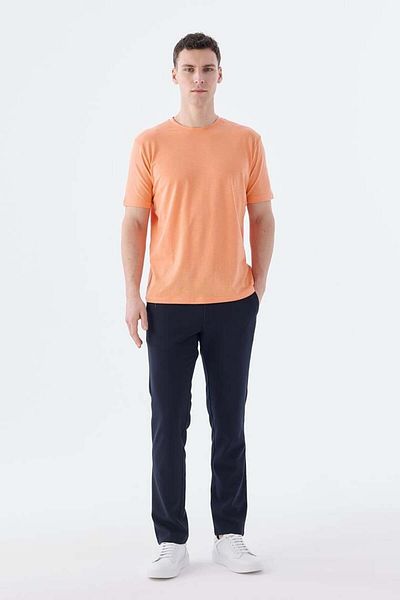 Jakamen Βασικό μπλουζάκι με λαιμόκοψη Puppy Mouth Slim Fit