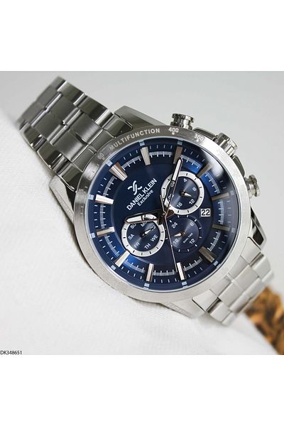 Daniel Klein Steel Cord Men's Wrist Watch