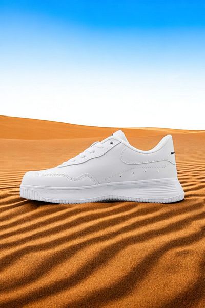 U.S. Polo Assn. A 1045550   Tenis alb pentru femei