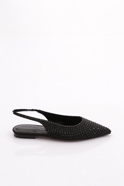 DGN Balerini de damă Black Black Stone 41521085