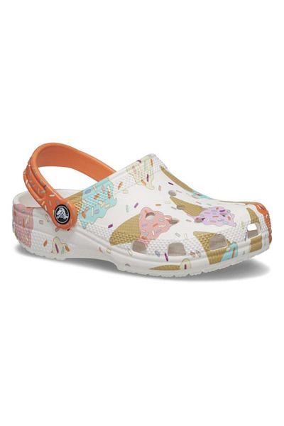 Crocs Saboti Classic Ice Cream Graphic Clog Kids