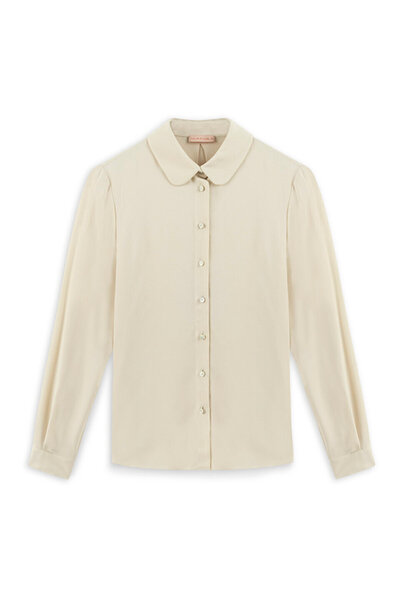 Machka Çiçek düğmeli gömlek