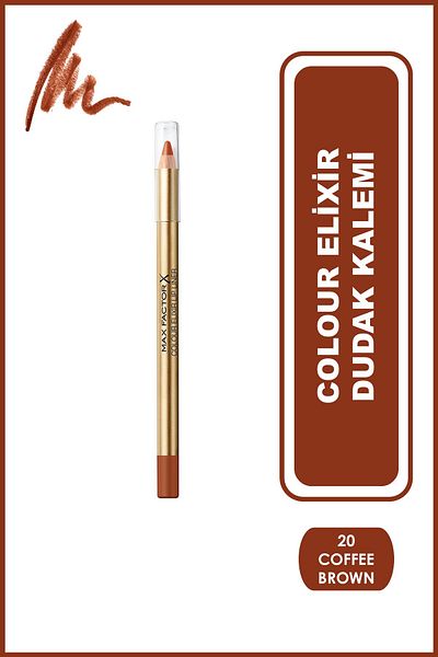 Max Factor Lippenkonturenstift mit Kleidmuster – 20 Coffee Brown