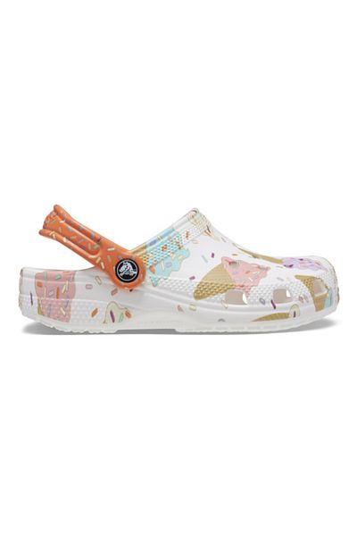 Crocs Saboti Crocs Toddler Classic Ice Cream Graphic Clog 20-21 EU - C5 US Alb - Alb/Multi