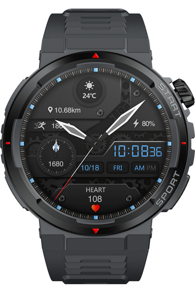 Zeblaze Ares Neo 3 Siyah Akıllı Saat-1,43 Inç Hd Amoled Ekran- Yeni Realtek ® 8773 Giyilebilir Platform