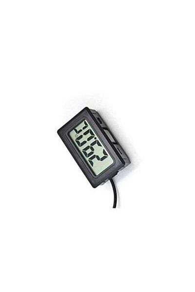 HALAMODO Digital Refrigerator Thermometer With LCD Display Black
