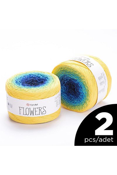 Yarnart 2 Τεμάχια 304 Marbled Florer