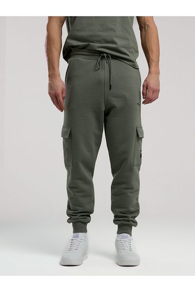 EVERLAST Ever Essentials Regular Khaki Ανδρικό Cargo Jogger με τσέπες