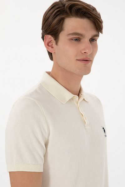 U.S. Polo Assn. Ανδρικό μπλουζάκι με λαιμόκοψη Polo Slim Fit 50299359-vr071