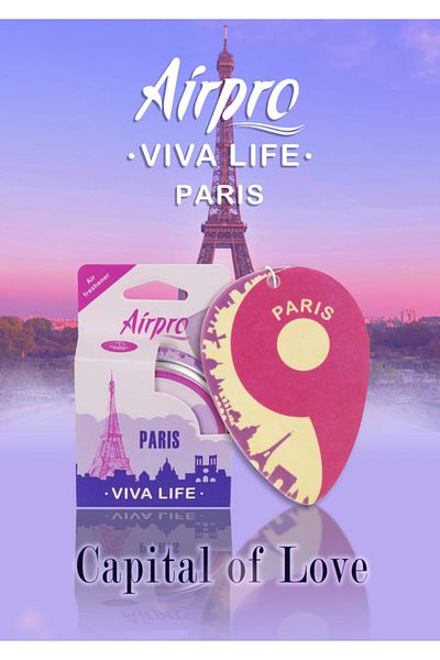 AİRPRO VIVA LIFE| Paris Card| A Bold and Radiant Celebration of Life