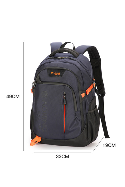 ETG Men's Fashion Business Travel Casual Backpack 33*19*49CM