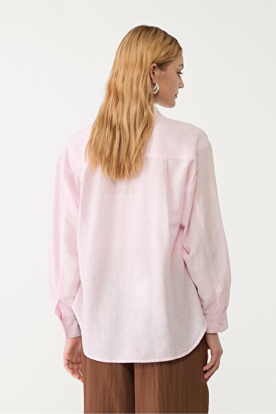 Stradivarius Linen blend shirt