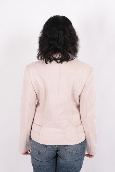 AYHAN 90746 Jachetă de piele de căprioară pentru femei