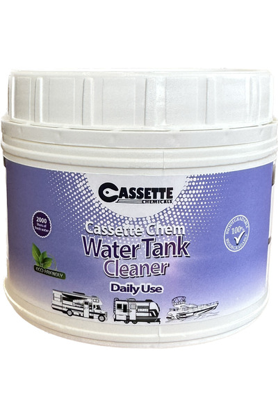 CASSETTE CHEMICALS Karavan, Tekne Tuvalet Kimyasalı Temiz Su Tank Temizleyici Günlük Kullanım