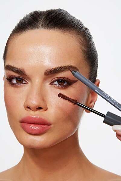 Alix Avien Uzun Süre Kalıcı Suya Dayanıklı Akma, Dağılma Yapmayan Kahverengi Göz Kalemi - Extreme Coffe Bean