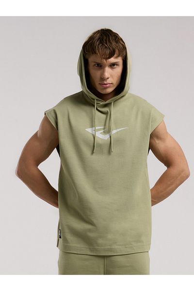 EVERLAST Мъжки суитшърт без ръкави Ever Classics Oversize Green