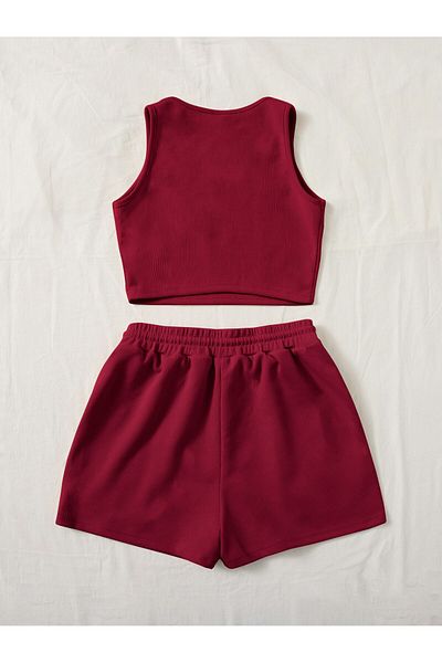 PENTHİLUS Round Neck Athlete and Sports Shorts