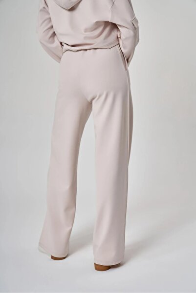 Exuma Kadın Eşofman-1528011 Pudra