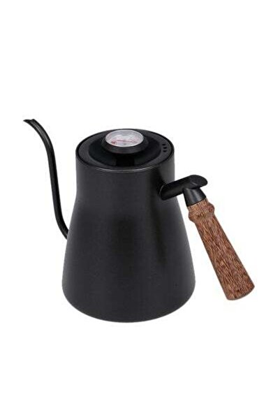 HALAMODO Coffee Kettle With Handle Black 23x12.80cm