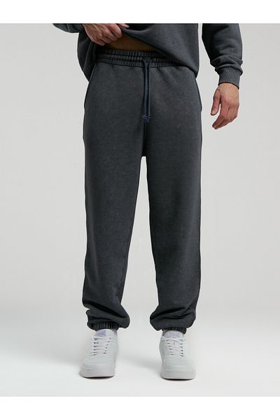 EVERLAST Αυθεντικό ανδρικό αθλητικό παντελόνι Boxing Oversize Anthracite