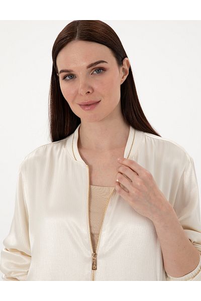 Pierre Cardin Ecru Comfort Fit Blouse 50301119 -Vr019