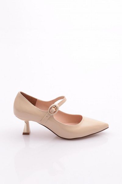 DGN Women's High Heel Shoes Skin Wrinkled Patent Leather 216122621