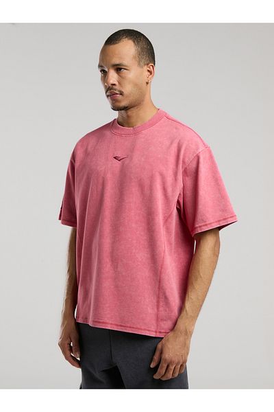 EVERLAST Ny Street Oversize Light Red Men's T-Shirt