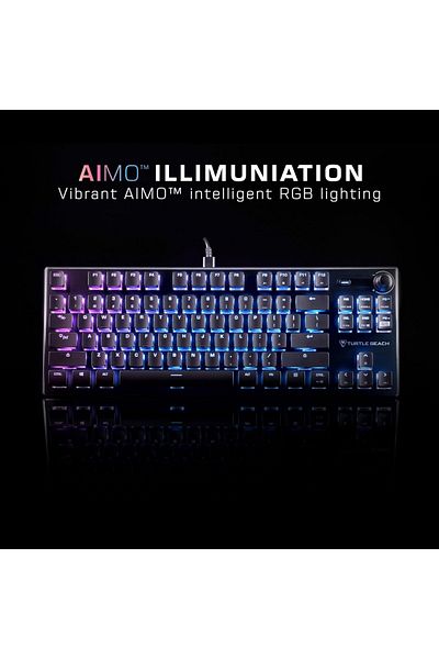 Turtle Beach Vulcan TKL AIMO Black Linear Gaming Keyboard