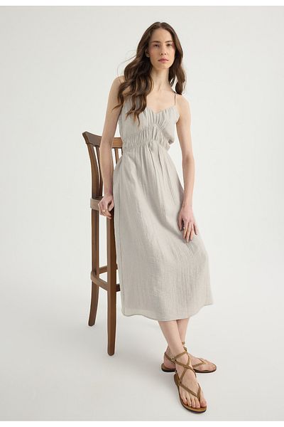 Masha Kate Strappy Long Dress