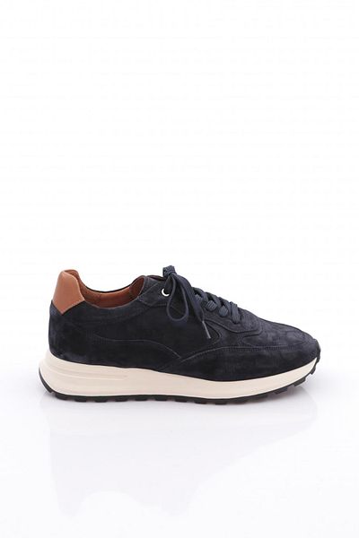 DGN Ανδρικά Sneakers Παπούτσια Γνήσιο Δερμάτινο Navy Suede 281530282531068