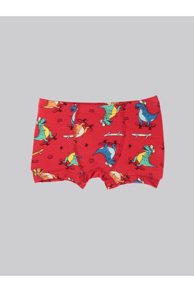 MADALİNA Fiú 5 részes dinoszaurusz mintás pamut boxer szett