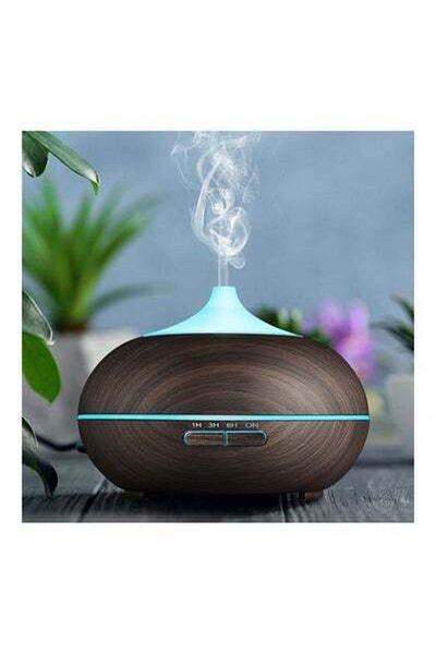 HALAMODO Ultrasonic Air Humidifier 400ml Brown/Blue