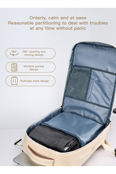 ETG 35L Large-Capacity Backpack, Trolley Suitcase, Luggage Backpack