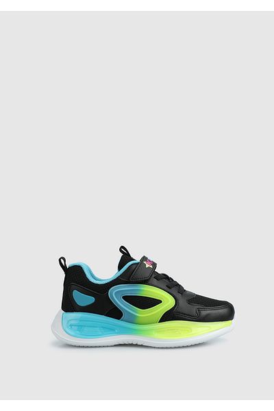 Kiddo Black Boy's Sneaker