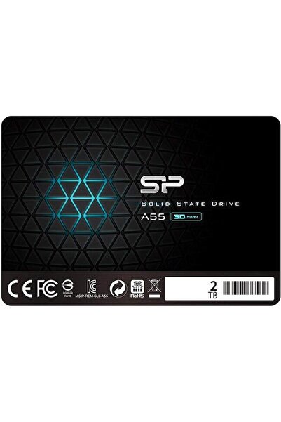 Silicon Power SSD Silicon Power Ace A55, 2TB, 2.5", SATA III 600 (Negru)