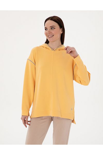 Pierre Cardin Yellow Oversize Sweatshirt 50301341 -Vr044