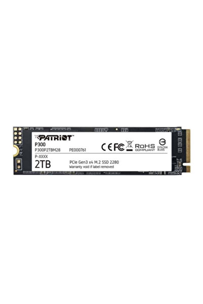 Patriot SSD Patriot P300 2TB, PCI Express 3.0 x4, M.2 2280