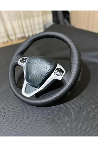 dk direksiyon Kaplamacı Ford Fiesta Araca Özel Direksiyon Kılıfı(2011-2015)(A...