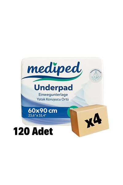 Mediped Mattress Protector Cover 60 X 90 120 Pieces 4 Packs