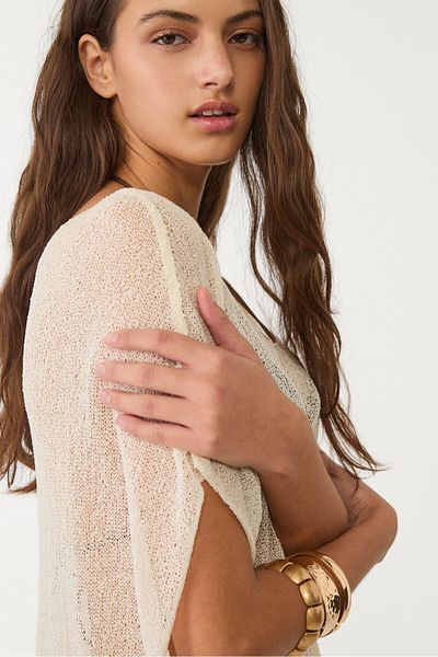 Stradivarius Cutwork cape