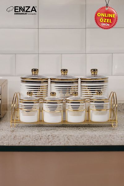 Enza Spice Set with Bunch Stand 15 Pieces
