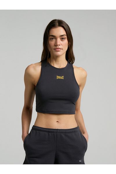 EVERLAST Ever Classics Wmn Smoked Women's Basic Crop Tank Top