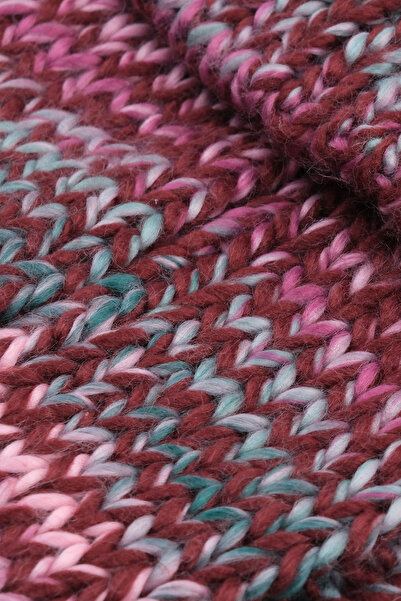 Nordbron Bere Joshua Beanie Gri Pembe