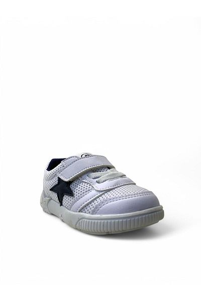 Tuğba Ortopedi 013 حذاء رياضي مريح للجنسين من Baby First Step باللون الأبيض/الأزرق الداكن