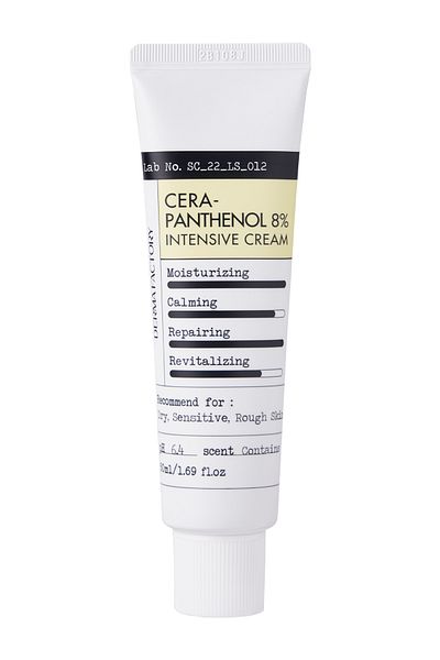 DERMA FACTORY Ceramide Panthenol Cream to Help Strengthen the Skin Cera-Panthenol 8% Intensive Cream