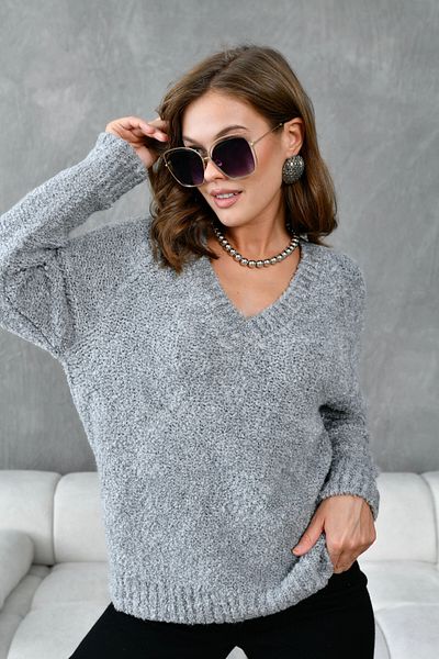 Park Karon Women's V-Neck Wrap Knitwear Sweater