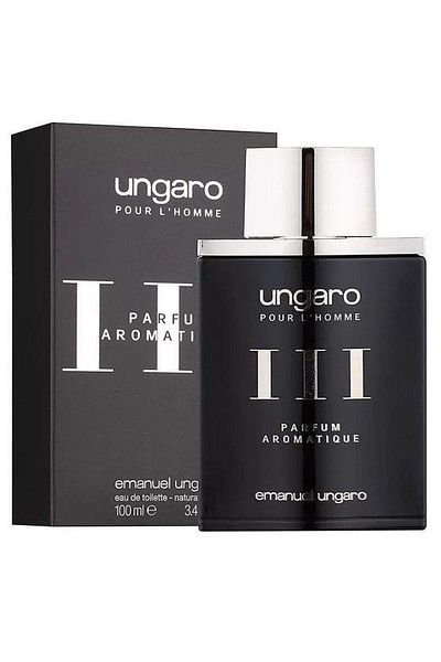 EMANUEL UNGARO Ungaro Pour L'Homme Iii Parfum Aromatique For Men Eau De Toilette 100ml