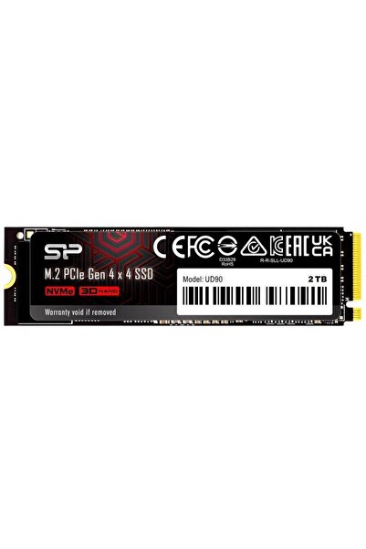 Silicon Power SSD Silicon Power UD90, 2000 GB, PCI Express 4.0, 3D NAND NVMe,...